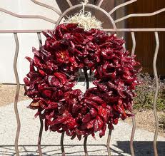 Red chili wreath